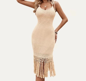 Sleeveless bodycon dress
