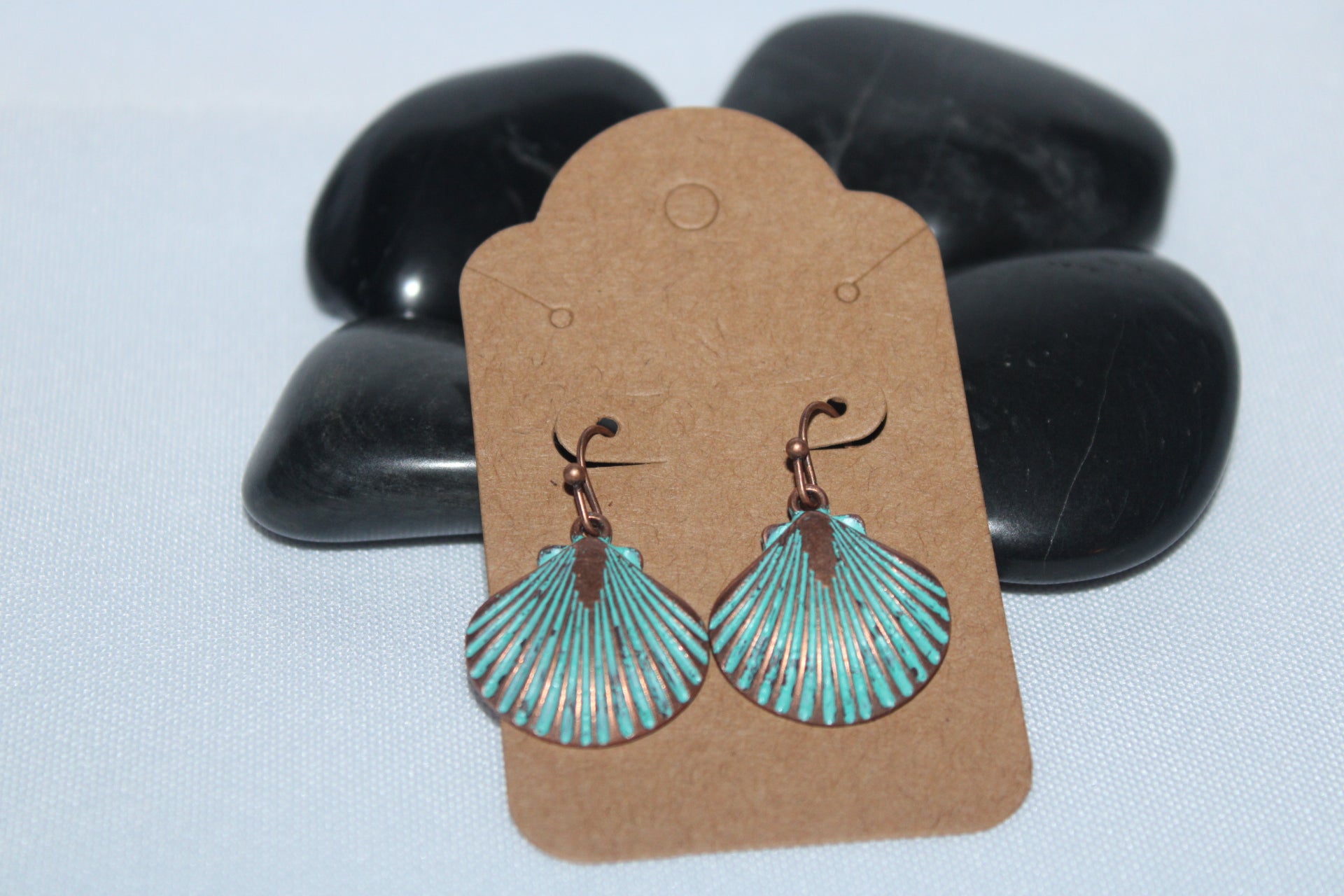 Scallop earrings