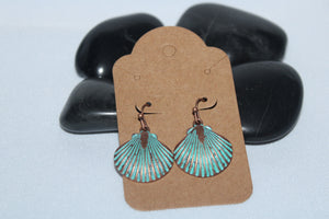 Scallop earrings