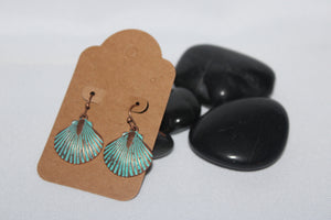 Scallop earrings