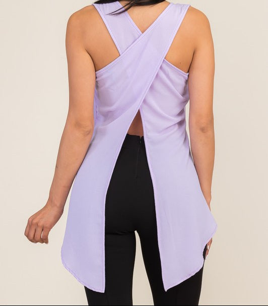 Criss Cross Back Top