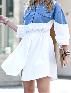 Distressed dress