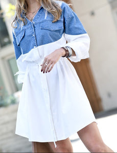 Distressed dress