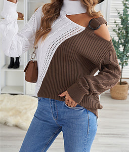 Turtleneck Cold Shoulder
