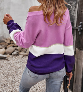 Color Block Sweater