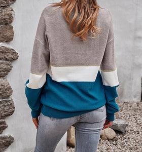 Color Block Sweater