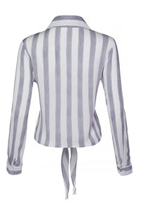 Striped Long Sleeve Top
