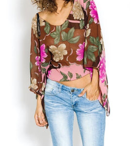 Bell Sleeve Top