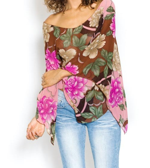 Bell Sleeve Top