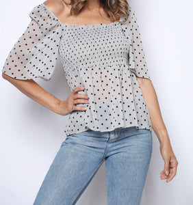 Polka Dot Top