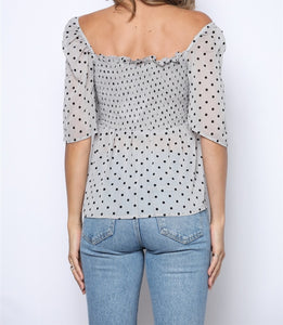 Polka Dot Top