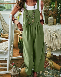 Wide leg jumpsuit